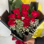Bouquet Flowers - Red
